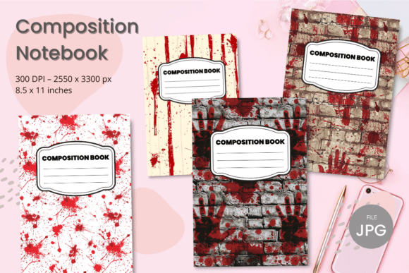 Download Composition Book Cover Teacher KDP - Cover Collection
