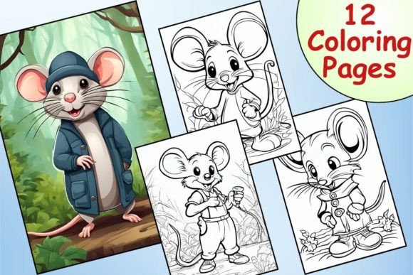 Download Rat Coloring Pages for Boys and Girls - Coloring pages for boys Collection