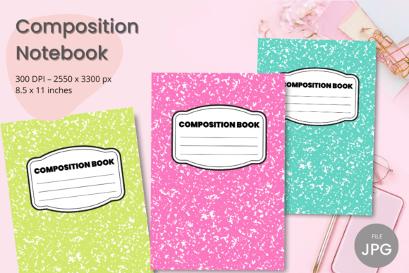 Download Composition Book Cover Teacher KDP - Cover Collection
