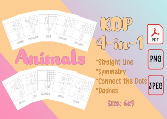 Download Animals KDP Interior Coloring Activity - Kdp interior coloring Collection
