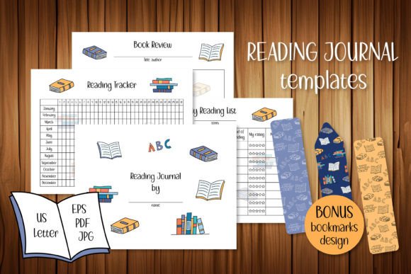 Download Reading Journal Print Templates - Premium Resources