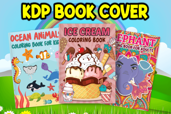 Download Best Selling KDP Coloring Book Cover - Cover Collection