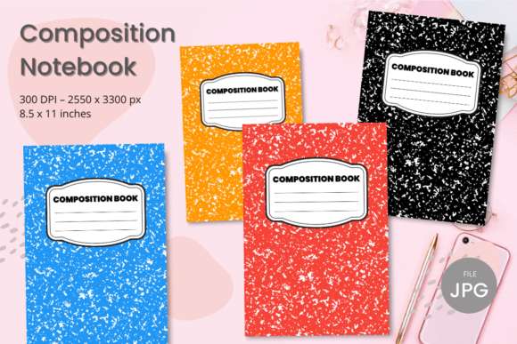 Download Composition Book Cover Teacher KDP - Cover Collection