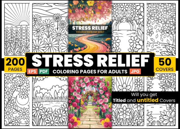 Download Stress Relief Coloring Book for Adult - Stress relief coloring book Collection